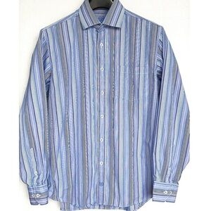 Bugatchi Multicolor Striped Dress Shirt